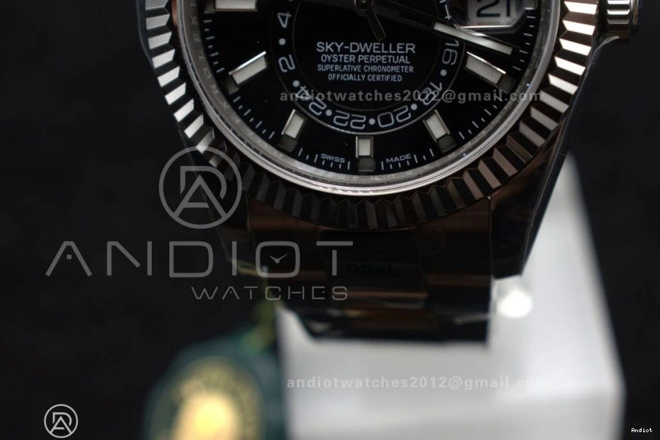 Edition Sky-Dweller Bracelet 1:1 on ZF Best SS Dial 326934 904L A2824 Black SS 1205